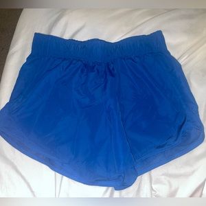 Blue athletic works shorts